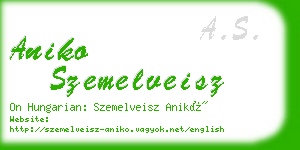 aniko szemelveisz business card